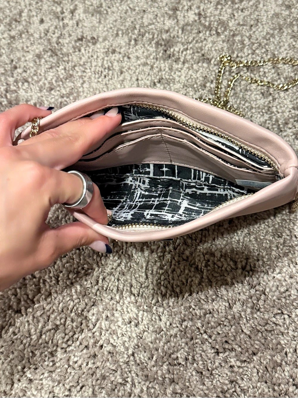 KATE SPADE Pink Chain Clutch - Picture 4 of 5